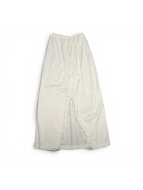 Vintage Sears Nylon Lace Trim Slip Skirt S